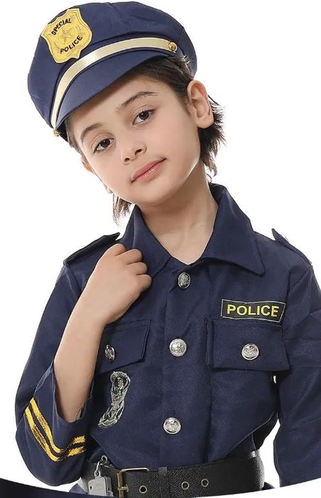 Детски костюм на Полицай с Аксесоари, Детски полицейски костюм
