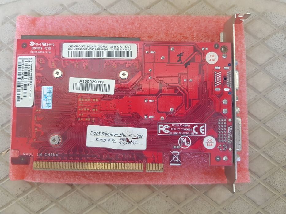 GeForce 9500GT 1GB sotiladi