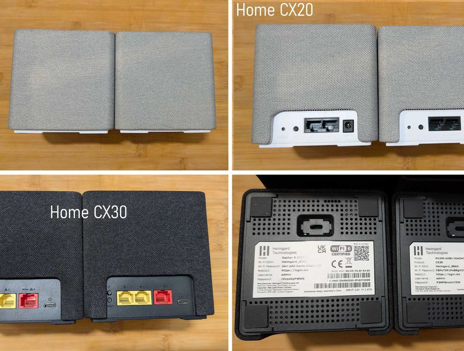 Heimgard wifi 6 / mesh wi fi 6 / router wifi 6 2.5gb wan