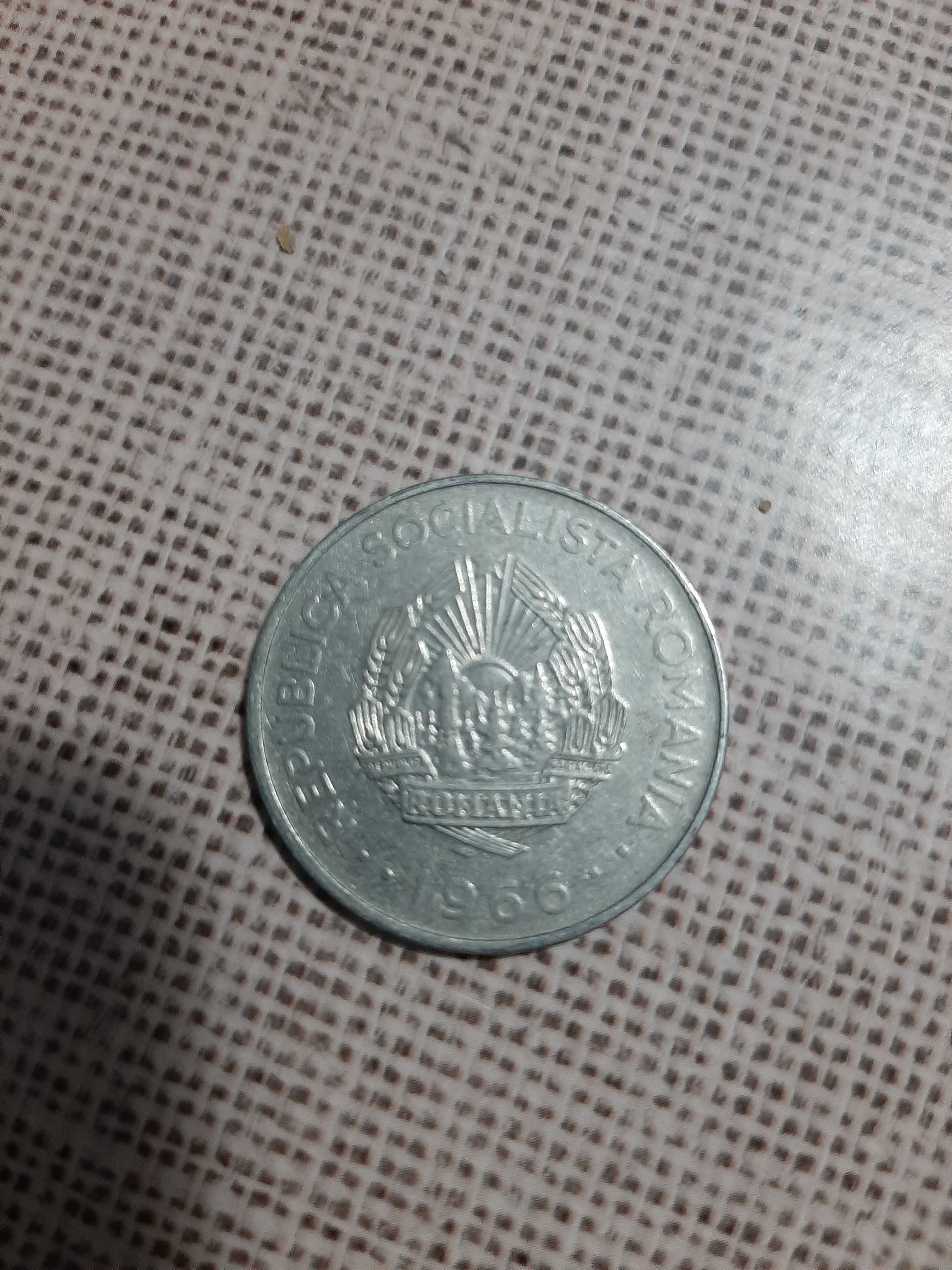 Monedă de 3 lei 1966