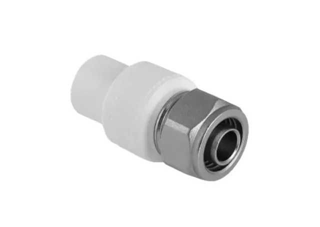 Ниппель ПП полипропиленовый на PEX
