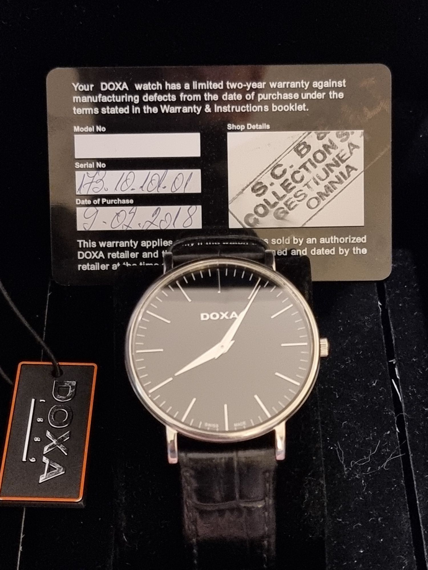 Ceas Doxa D-light Swiss made dama