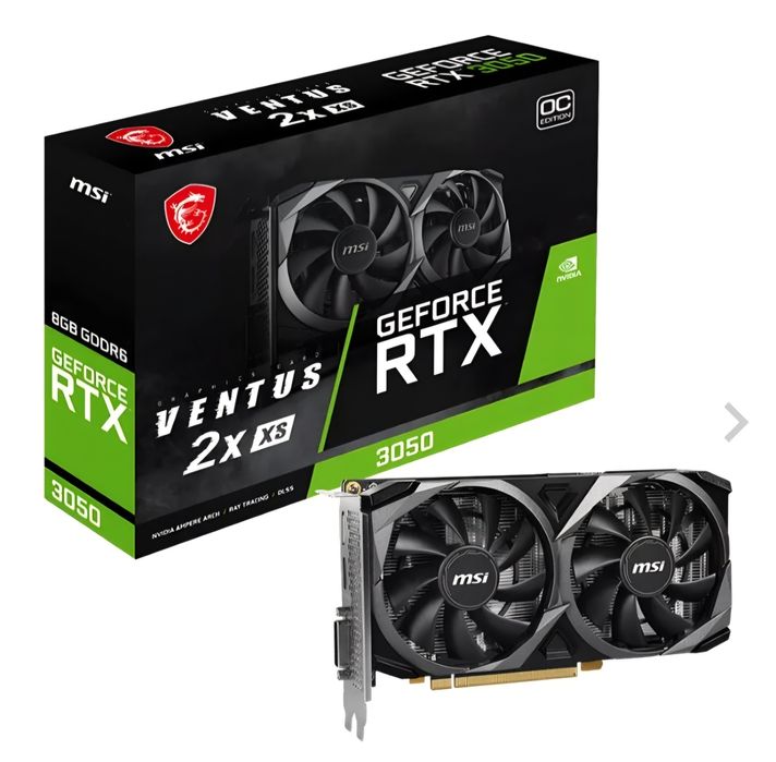 Placa video RTX 3050 8GB aproape noua