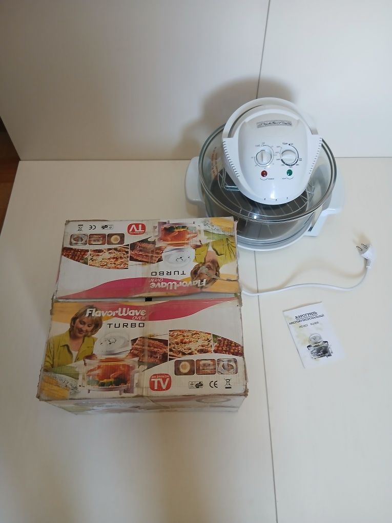 FlavorWave Turbo Oven (Модель MJ-928): Быстро, Вкусно, Здорово!
