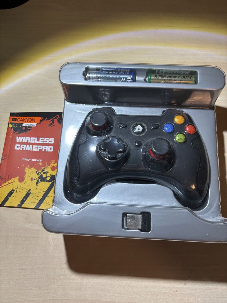 Wireless gamepad contreller