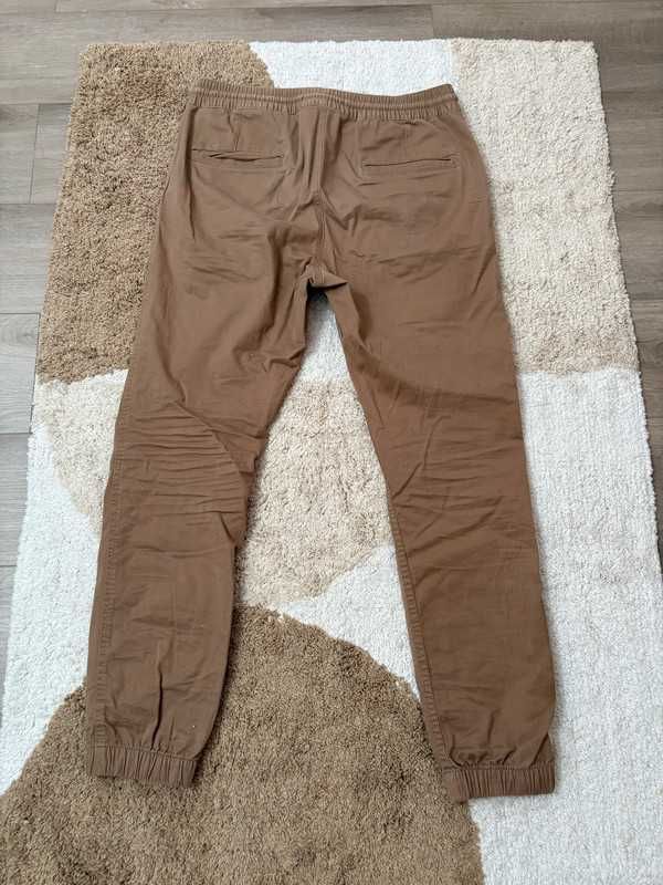 Pantaloni Maro Simpli Barbati H&M Marimea S(EUR38) Slim Fit cu elastic