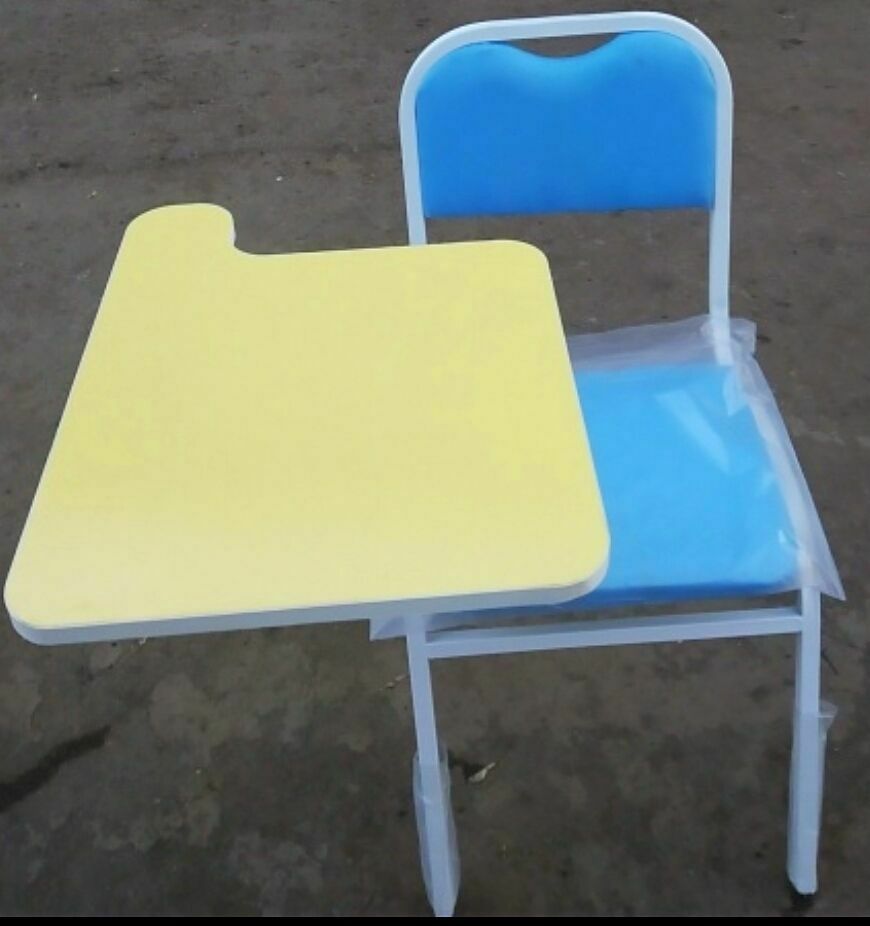 Школный индивидуальный стул с партой