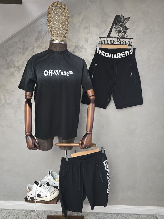 Tricou de bărbați premium, dolce&gabbana, off white, dsquared