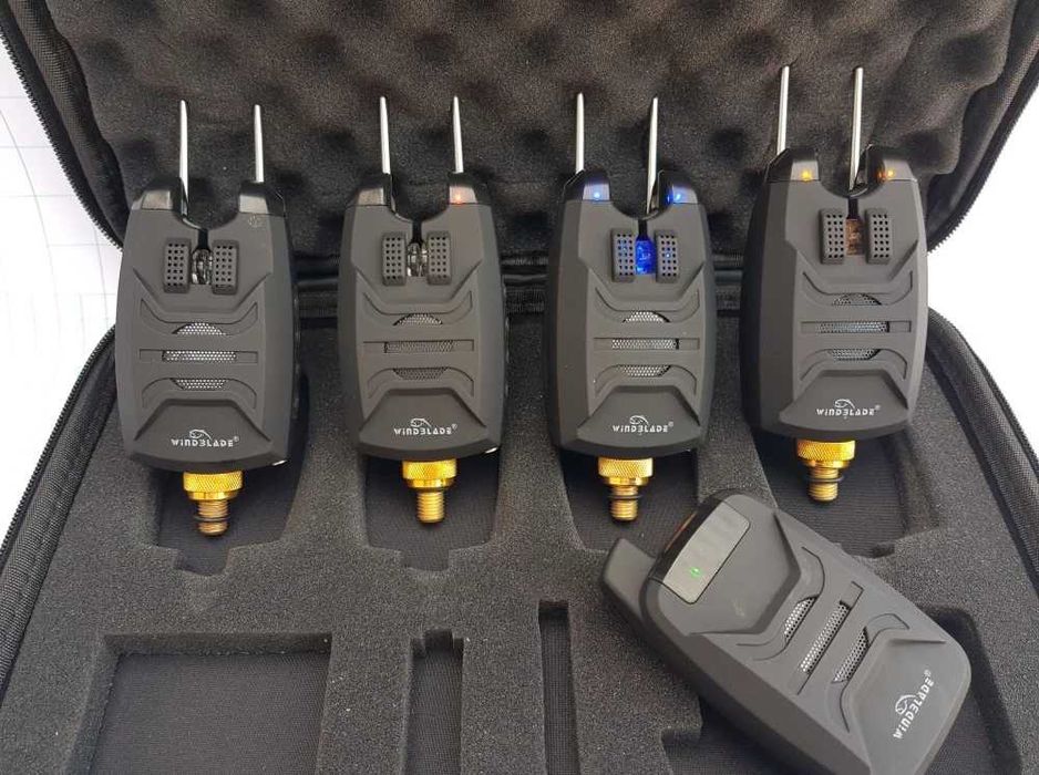 Set 4 Avertizori cu Statie Wind Blade 4 culori cu SNAG BARR M513