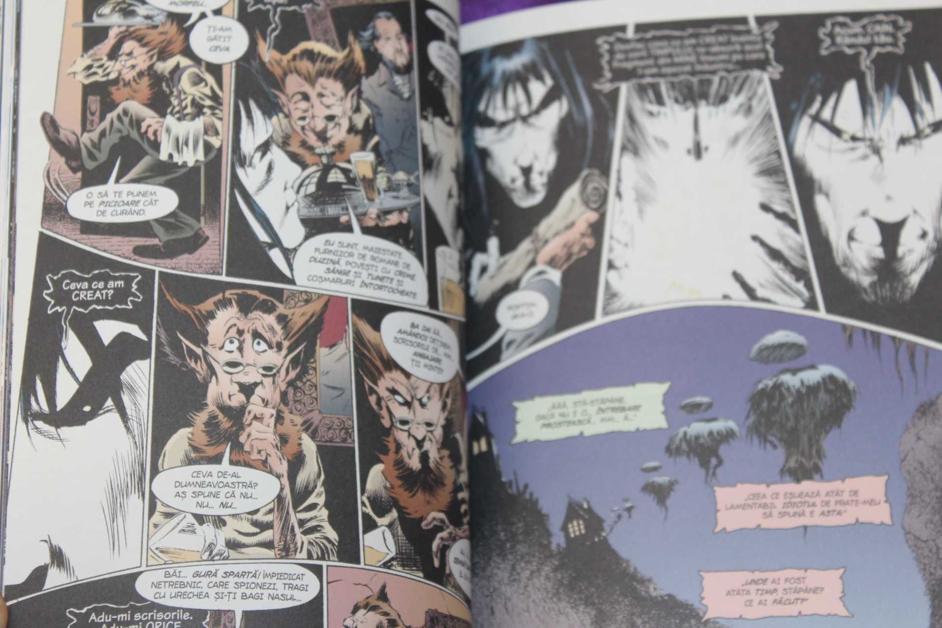 benzi desenate  Saga 1-2  Sandman Marvel romana romane grafice