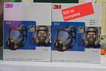 Masca 3M 6800 full face + filtre prefiltre capace = 500 lei