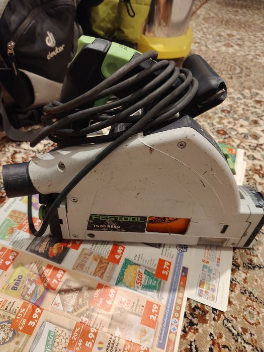 Circular pe șină Festool TS 55 REBQ