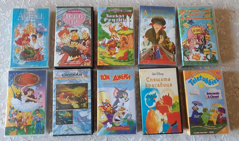 Видеокасети оригинални VHS с филми