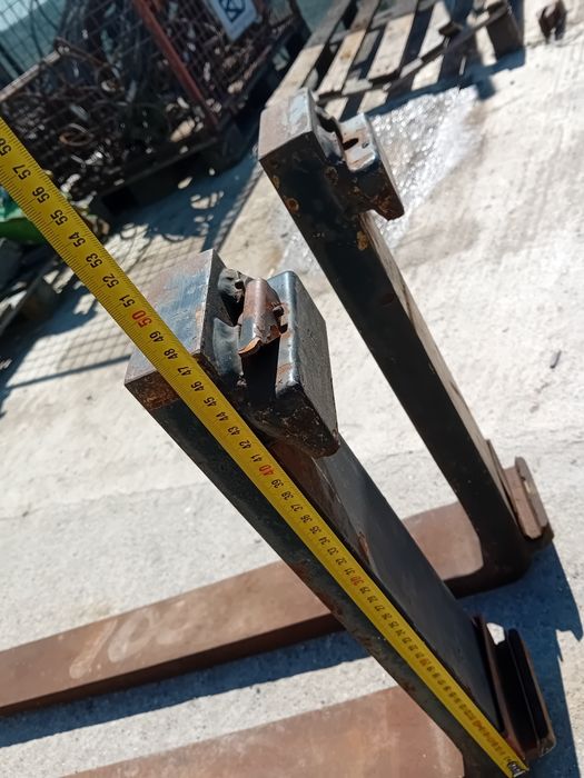 Furci stivuitor 100 cm prindere pe placa 41 cm