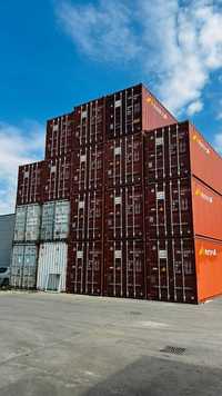 Container maritim 40 HQ NOU rosu 2020 6/10 Craiova