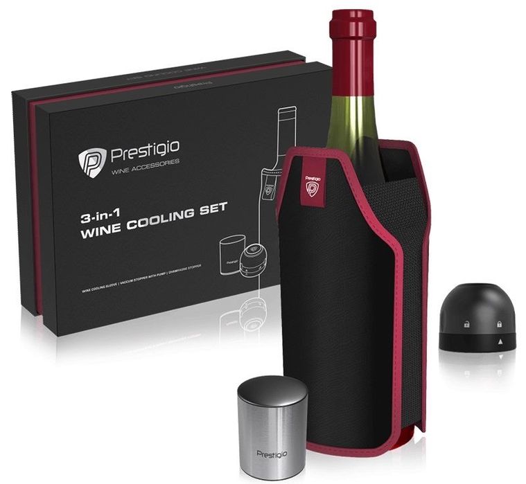 Набор для охлаждения вина Prestigio