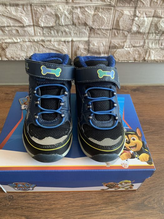 Боти / Зимни обувки Paw Patrol светещи