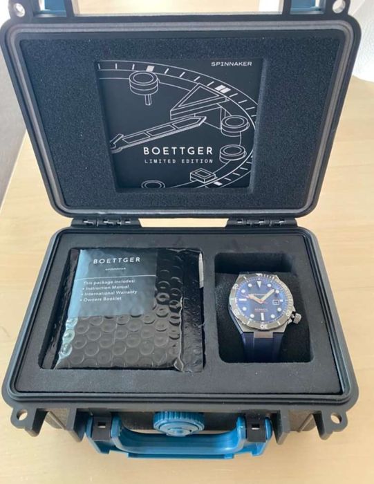 Spinnaker Boettger Diver Automatic Miyota 9015 NOU