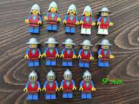 НОВИ LEGO минифигурки рицар пират сокол вълк форестмен