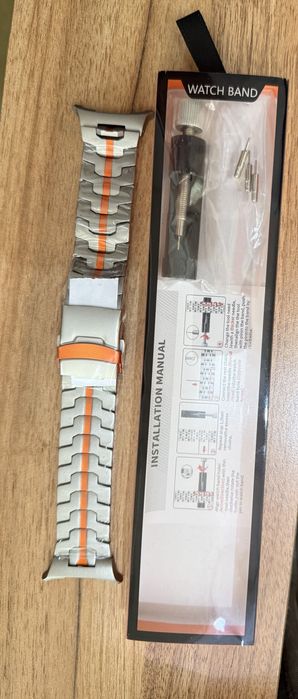 Каишка от неръждаема  стомана за Samsung Galaxy Watch Ultra 47mm