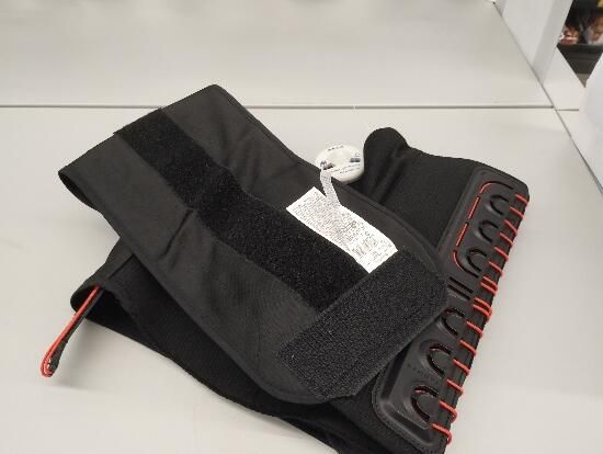 Centură lombară de susținere R900 Negru - produs resigilat Decathlon