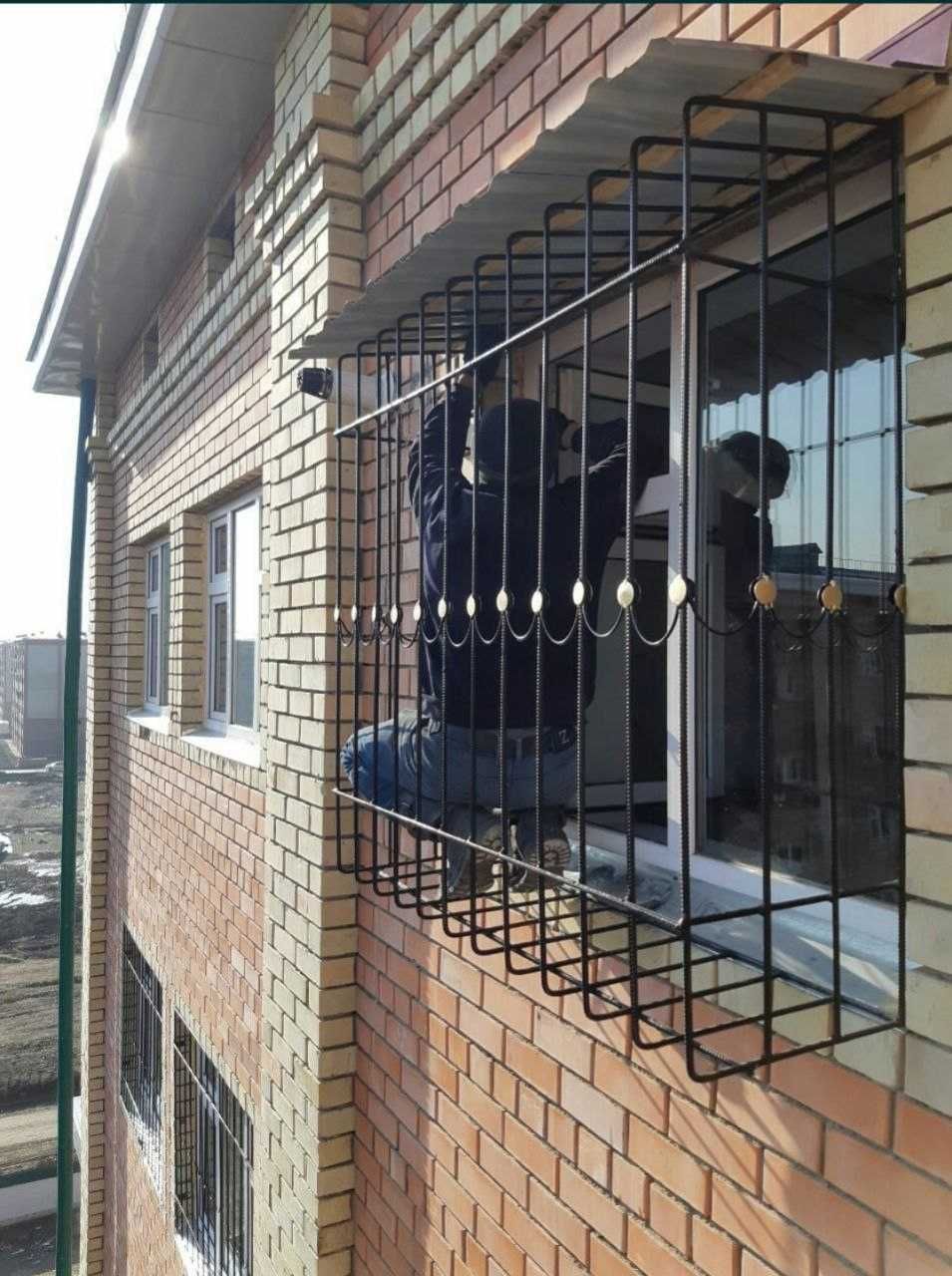 РЕШЁТКИ на окна НЕДОРОГО  panjara Козырёк навес перила ограда ковка