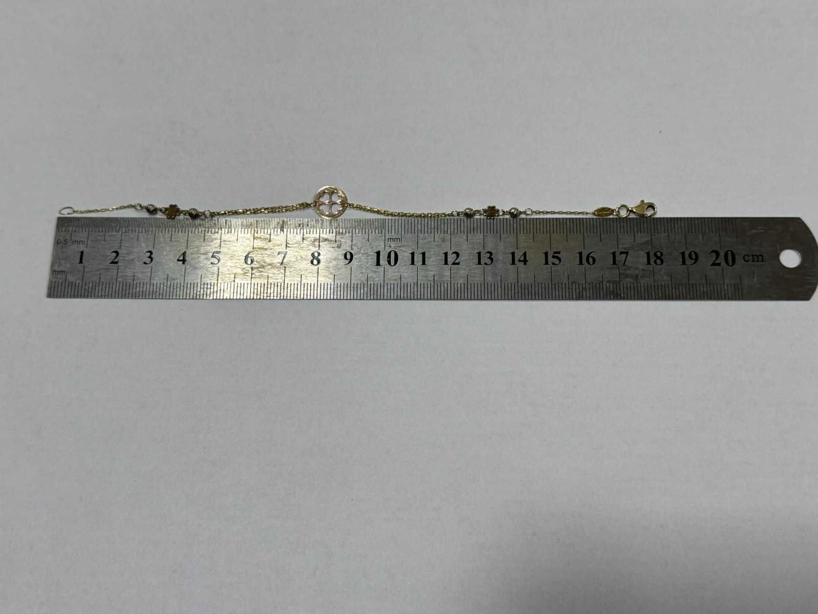 Златна Дамска Гривна 14К(1.85гр)