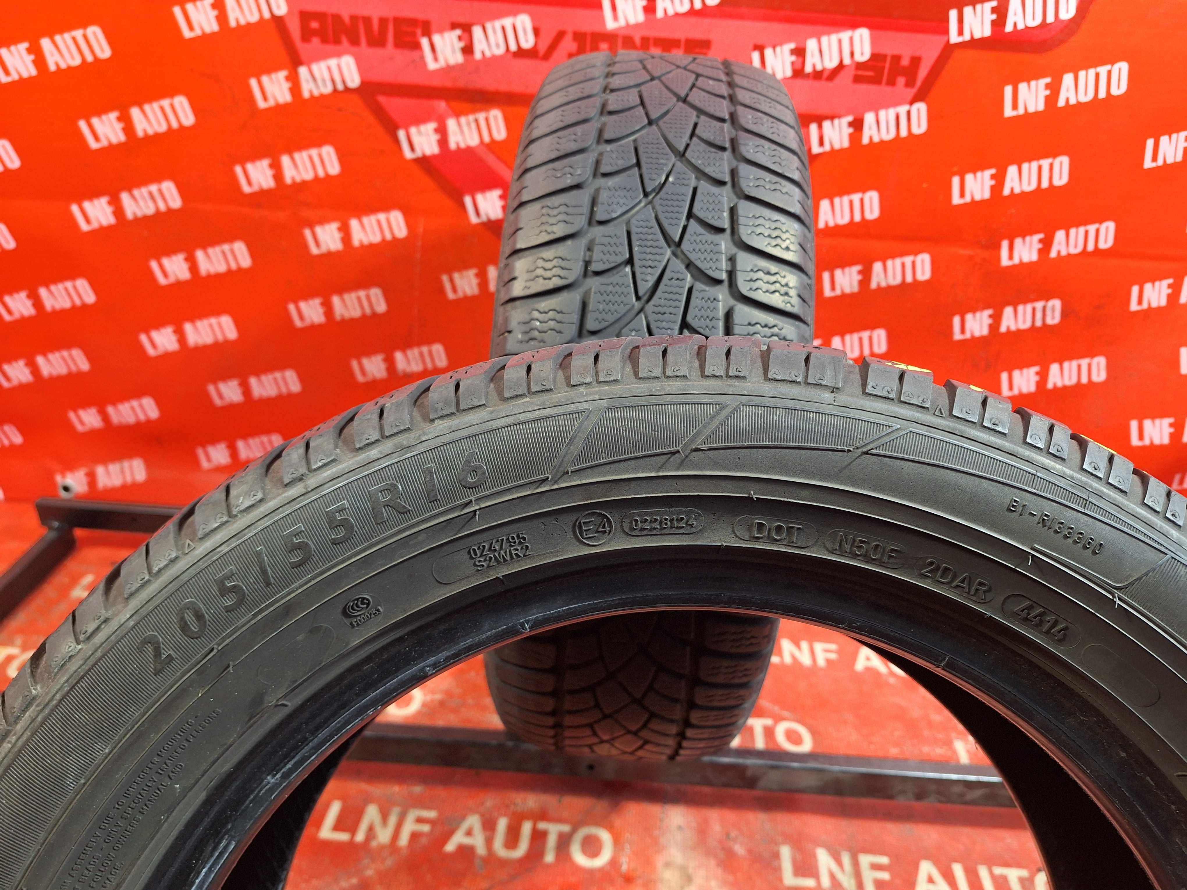 Anvelope de IARNA - 205/55/16 - DUNLOP - 7 MM - DOT 2014 !