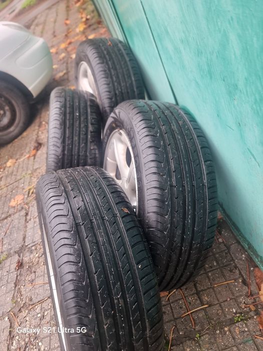 Алуминиеви джанти с гуми 195.55.15. Дот23