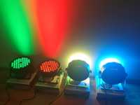 Proiector Par 54 LED Arhitectural cu Efecte&Jocuri Lumini,Senzor sunet