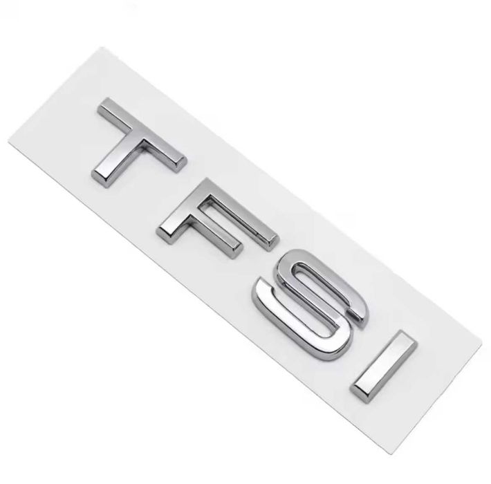 Emblema TFSI Embleme AUDI stema sigla sticker inscriptii ornament