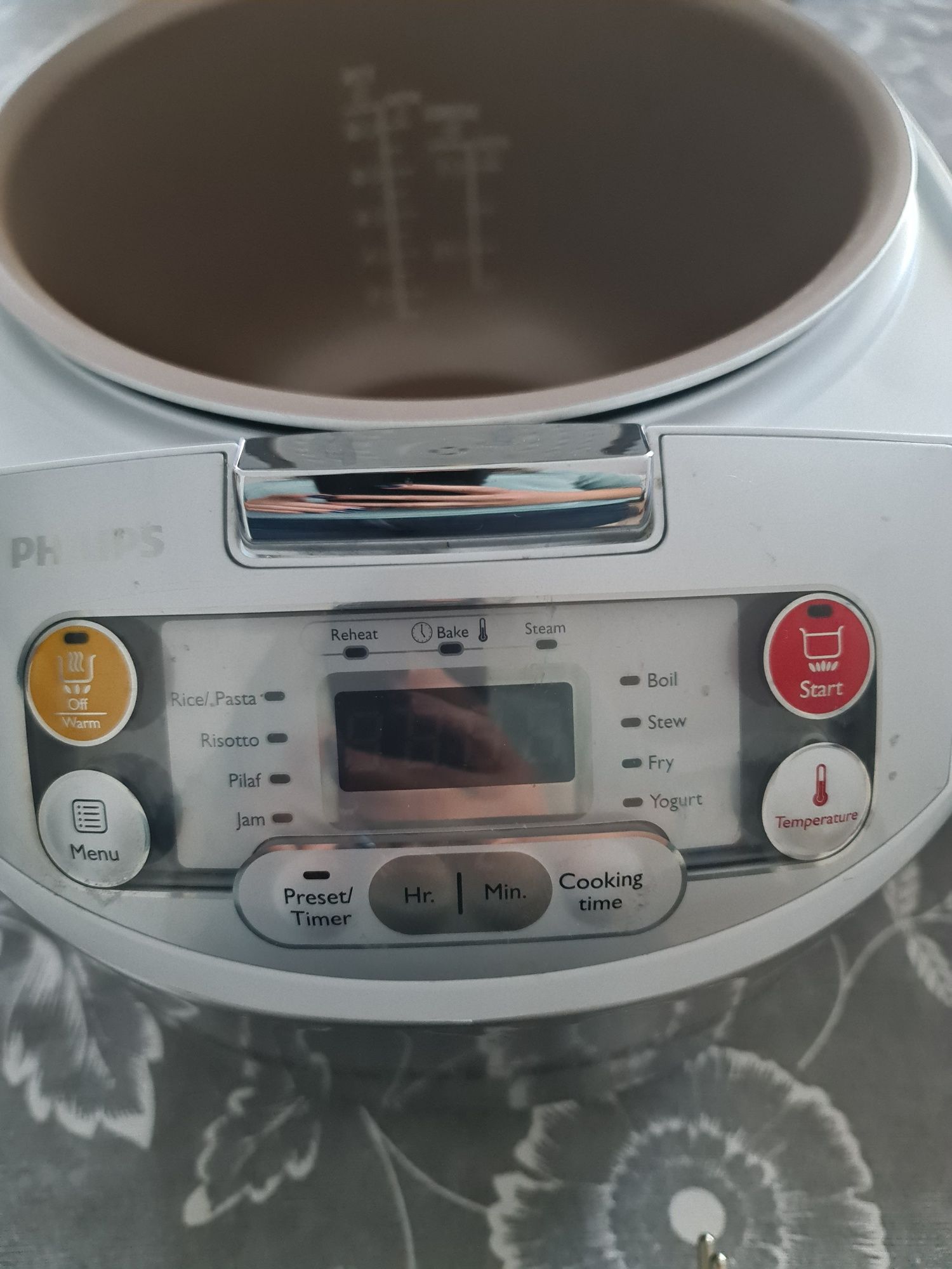 Мултикулър Philips HD3037/70, 980 W, 5 л, Автоматични програми