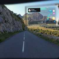 EyeRide HUD Moto, heads up display casca moto