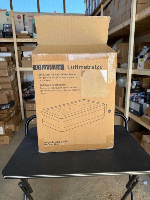 Saltea gonflabila cu pompa integrata