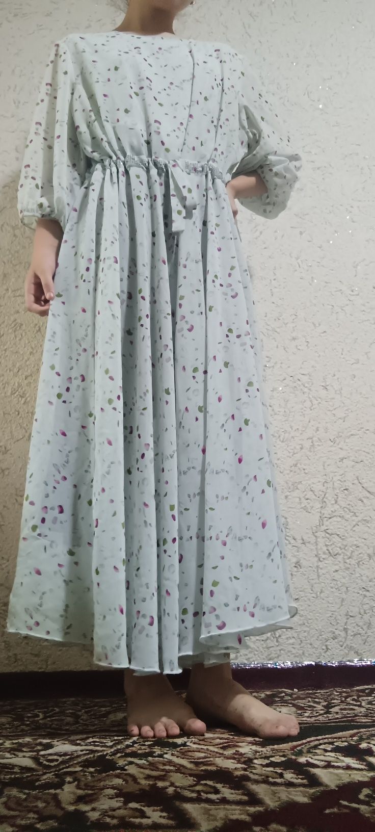 Ayollar koʼylagi gulli print
