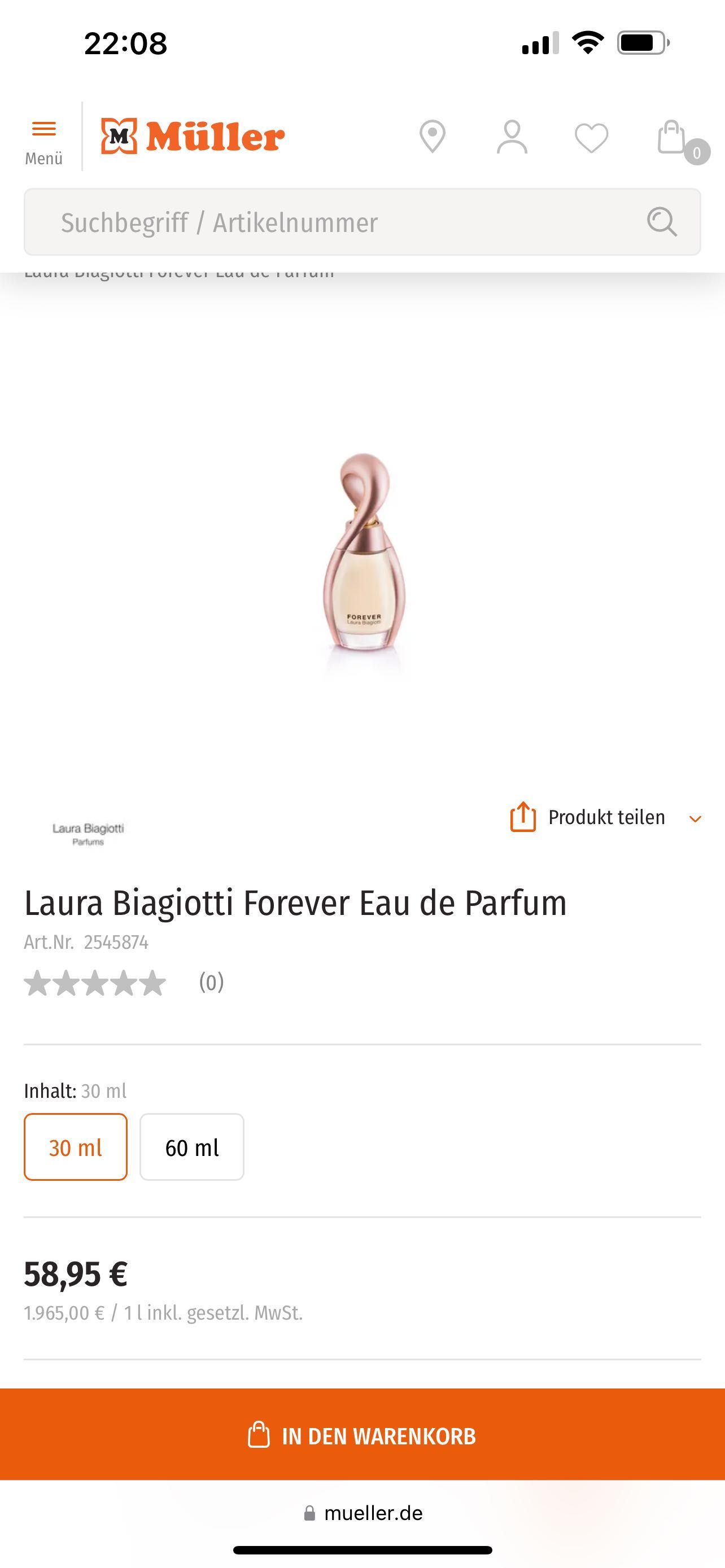 Laura Biagiotti Forever дамски парфюм(може и размяна)