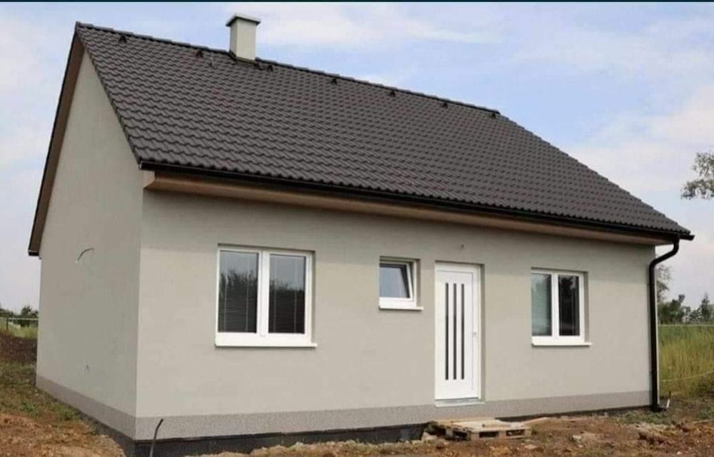 Vand case  modulare pe structură metalică