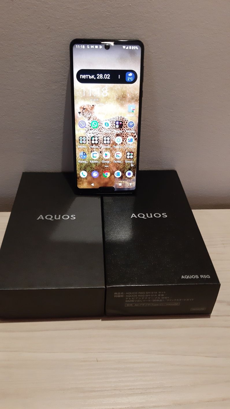 Sharp Aquos r5g Docomo