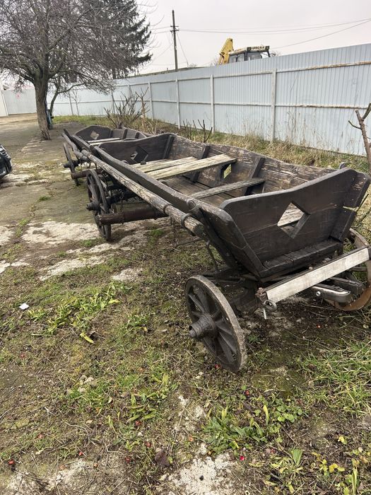 vand  car și plug rustice pentru ornament,pensiuni