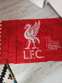 Знаме на английския футболен гранд Liverpool