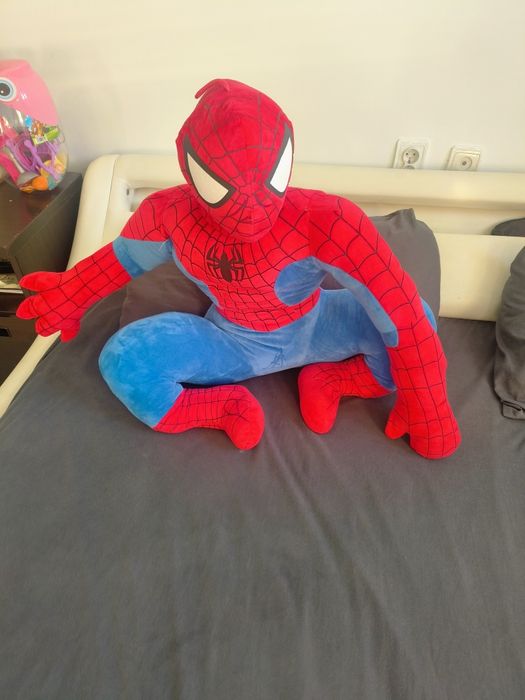 Spiderman de pluș mărime mare Spiderman gigant XXL cadou craciun