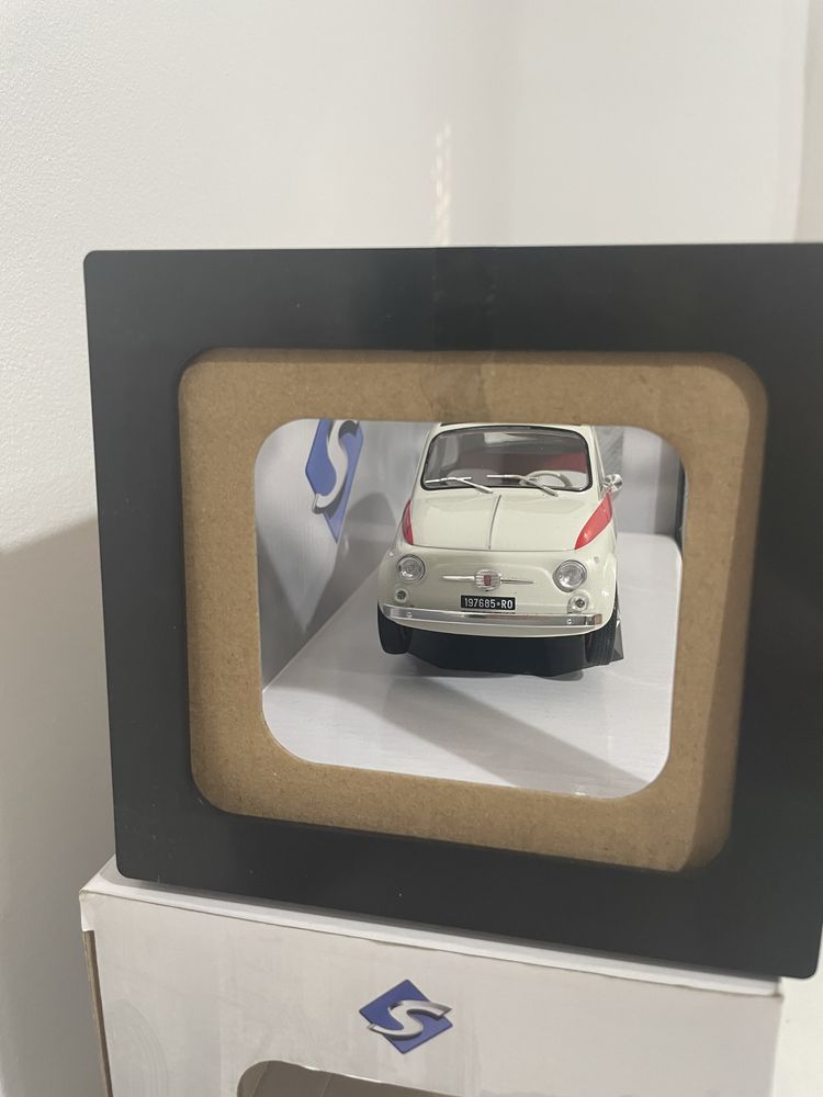 Machetă metalică Fiat 500 L Sport (1960) Solido scara 1/18