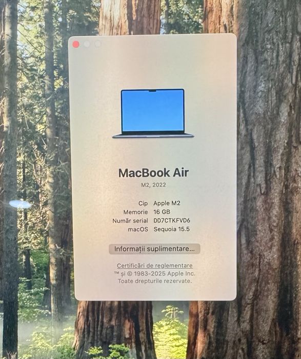 Macbook Air M2-2022 | 16gb ram | 512 gb SSD |10 nuclee CPU |Midnight |
