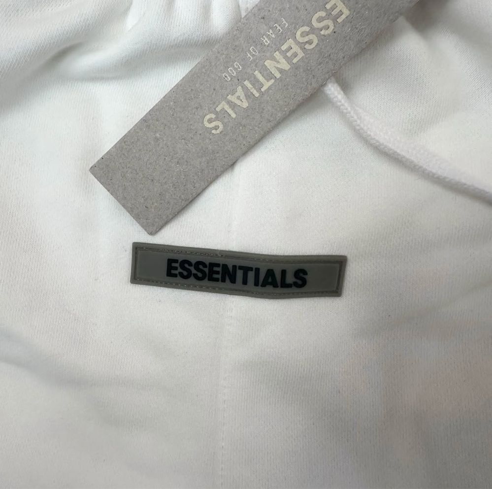 Essentials White Shorts - S , M , L