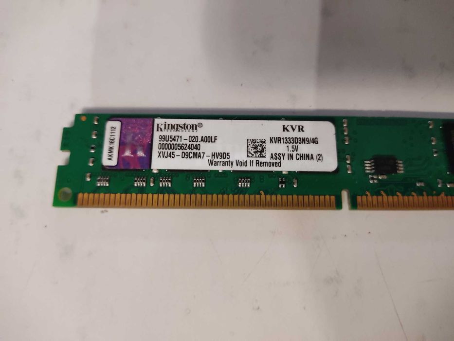 RAM Kingston DDR3 4GB 1333MHZ