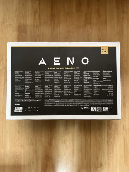 Прахосмукачка робот - Aeno ARCO002S, Мокро и сухо почистване