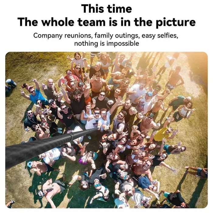 3M Selfie Stick invizibil din carbon Insta360 One X X2 X3 X4 X5