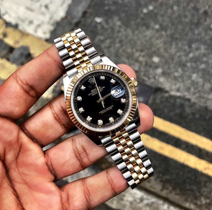 Дамски Rolex datejust 36mm двуцветен 2