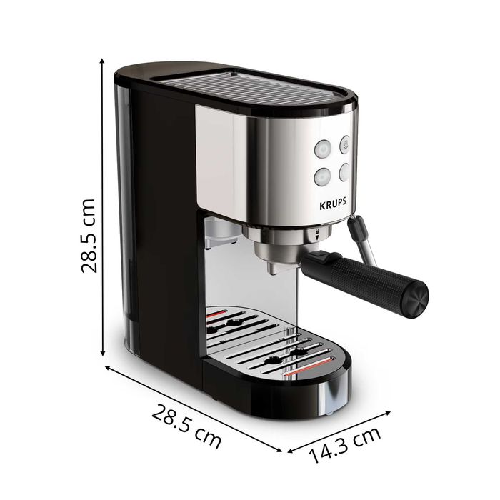 Еспресо машина Krups Virtuoso Essential XP441810 , 1350W , 15 bar