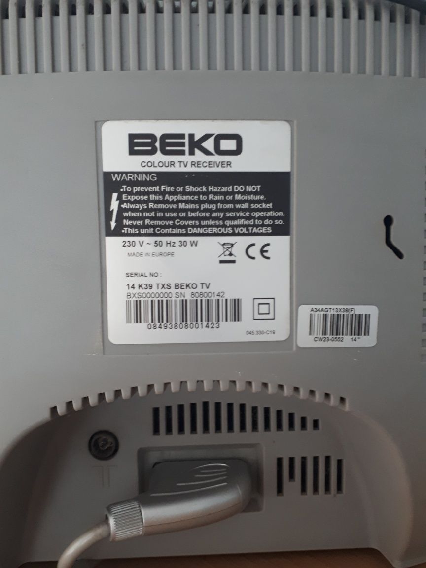 Телевизор Beko (работещ)